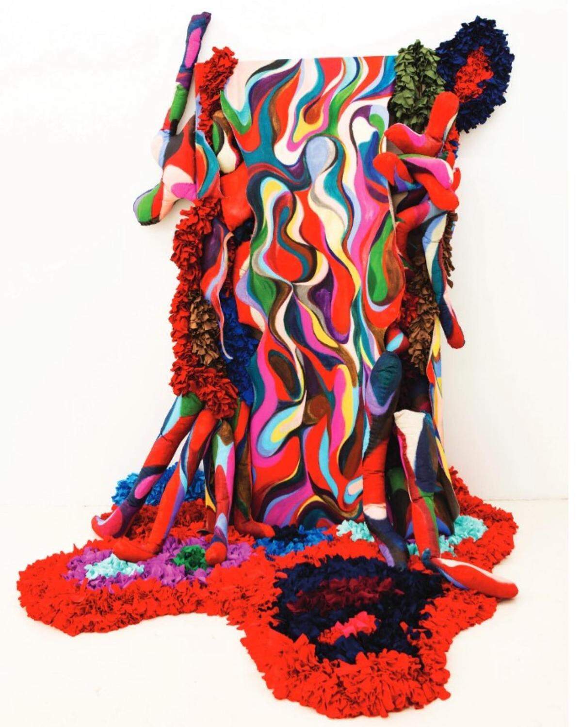 Obra de Soraya Abu Naba’a en Gary Nader Art Center.