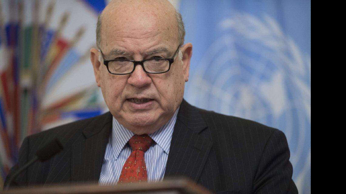 El secretario general de la Organización de Estados Americanos (OEA), José Miguel Insulza.