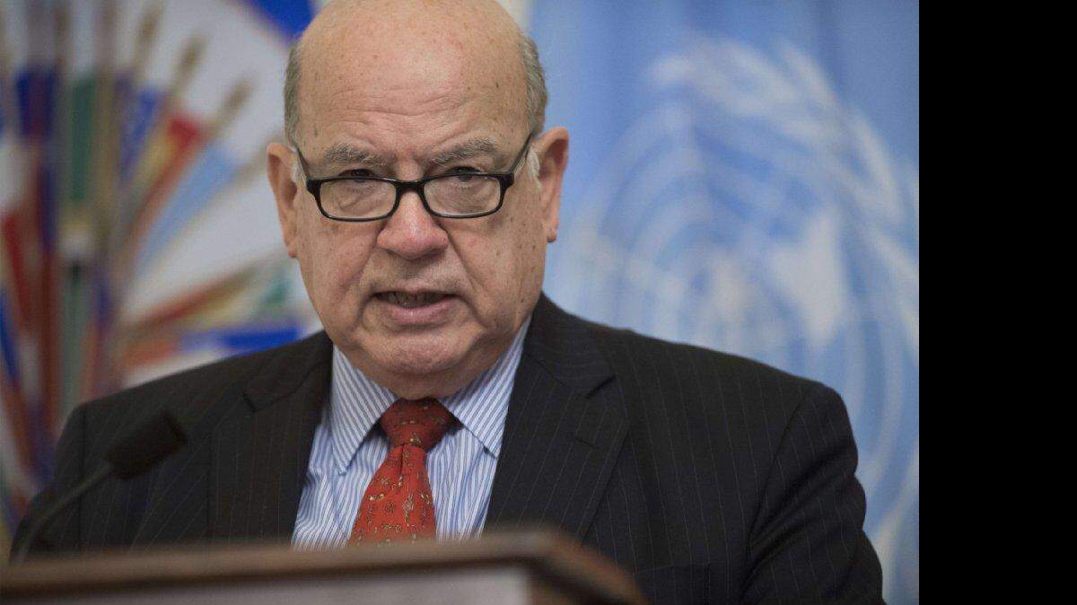 El secretario general de la Organización de Estados Americanos (OEA), José Miguel Insulza.