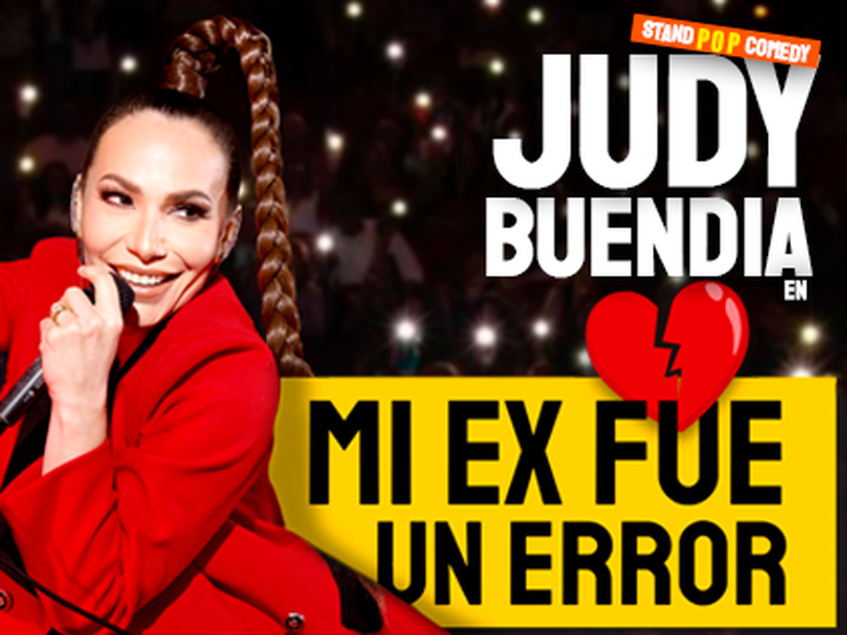 Judy Buendía en ‘Mi ex fue un error’ en el Teatro Trail.