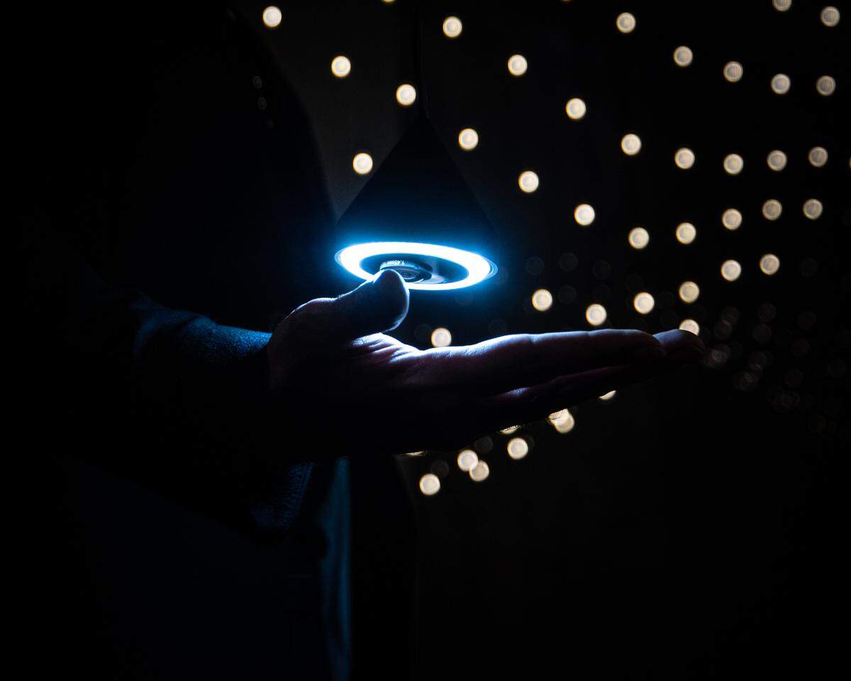 Un sensor te conecta con tu propio corazón.