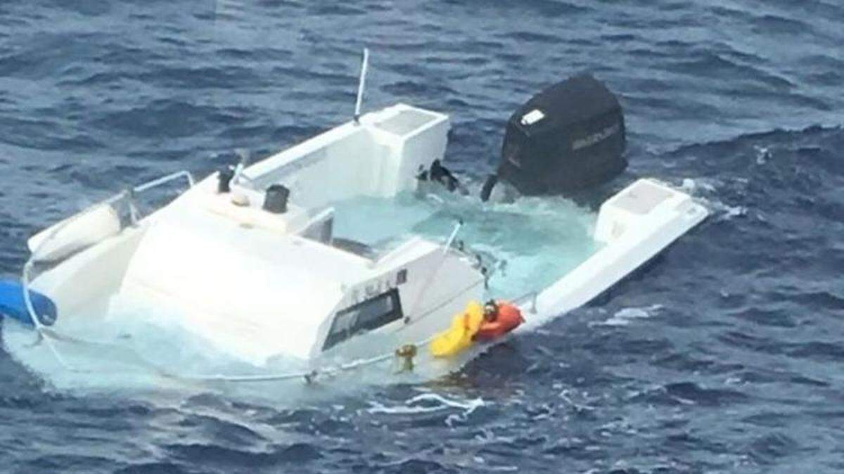 El hombre rescatado es de nacionalidad bahamense y que estaba desaparecido desde el pasado 13 de enero.