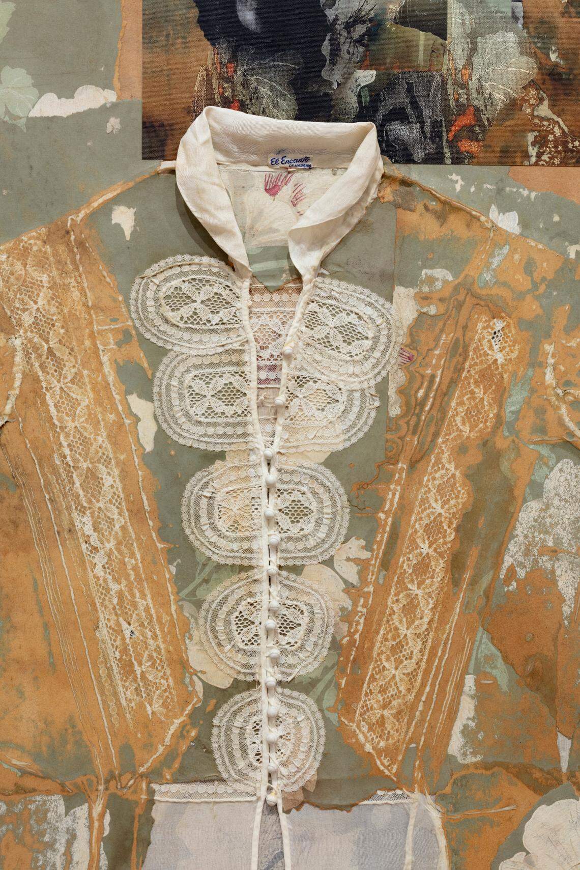 Detalle de la obra de la artista cubana María Martínez Cañas.