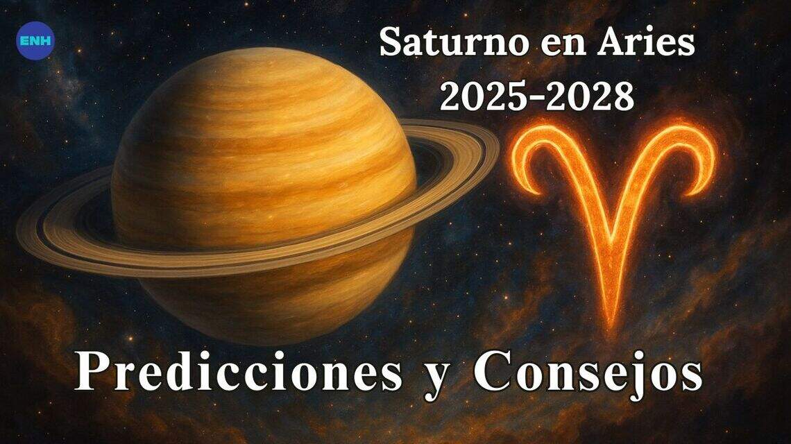 Saturno entra en Aries, prepárate para el cambio | Opinión