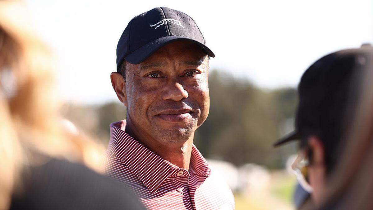 Tiger Woods participa en la ronda final del Genesis Invitational 2026 en el Riviera Country Club, el 22 de febrero de 2026, en Pacific Palisades, California.