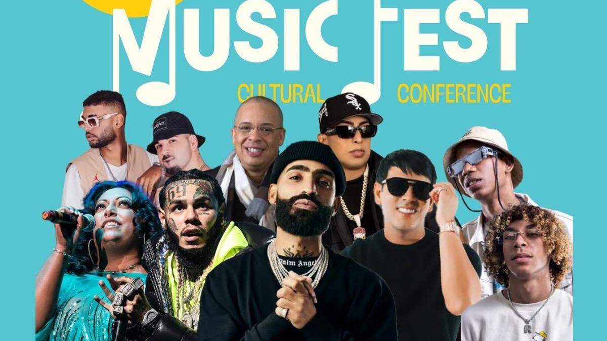 Anuncio del festival de música Santa María Music Fest, que se celebrará en agosto en una cayo del norte de Cuba, en uno de los hoteles propiedad de los militares castristas. Artistas como La India y Arcángel se retiraron del grupo de invitados. La India dijo en sus redes sociales que no cantará en ese festival y el reguetonero boricua ya no aparece en los anuncios más recientes.