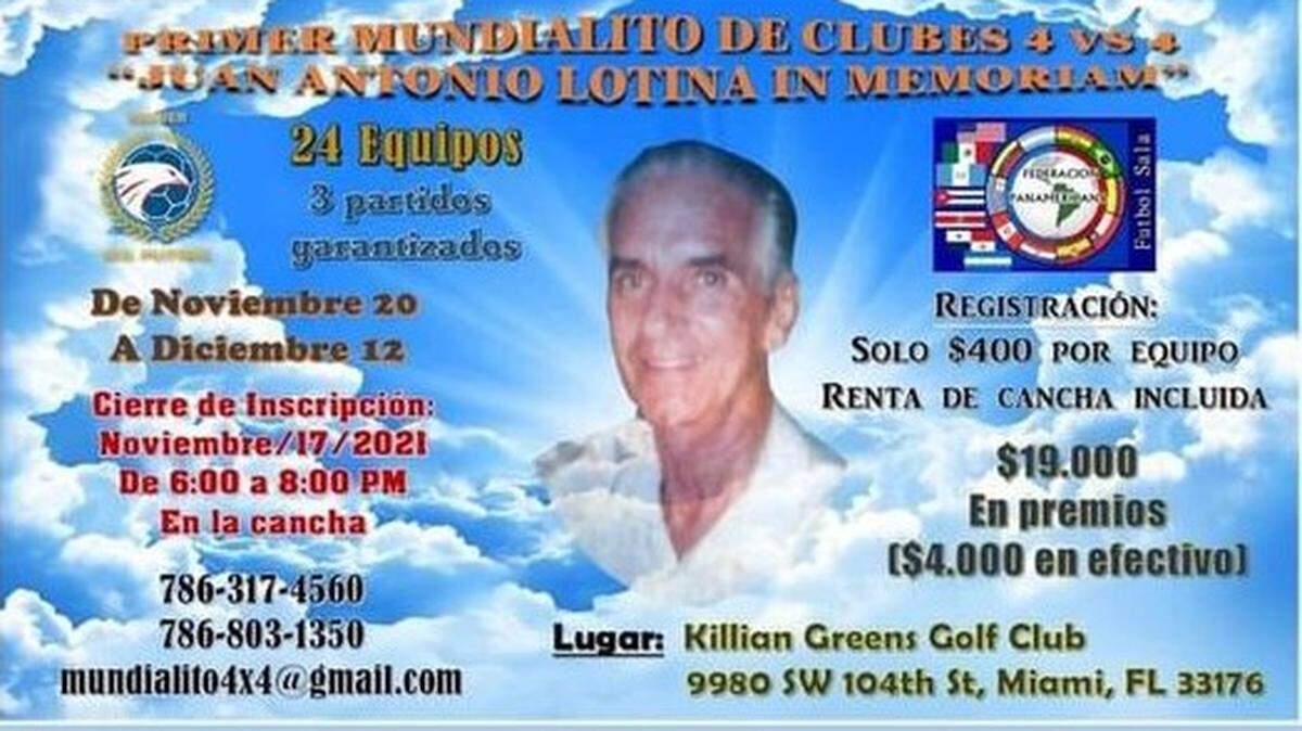 Cartel del Torneo