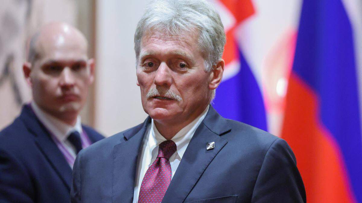 Kremlin spokesman Dmitry Peskov looks on at Diaoyutai State Guesthouse in Beijing on September 2, 2025. (Photo by Maxim Shemetov / POOL / AFP) (Photo by MAXIM SHEMETOV/POOL/AFP via Getty Images)
