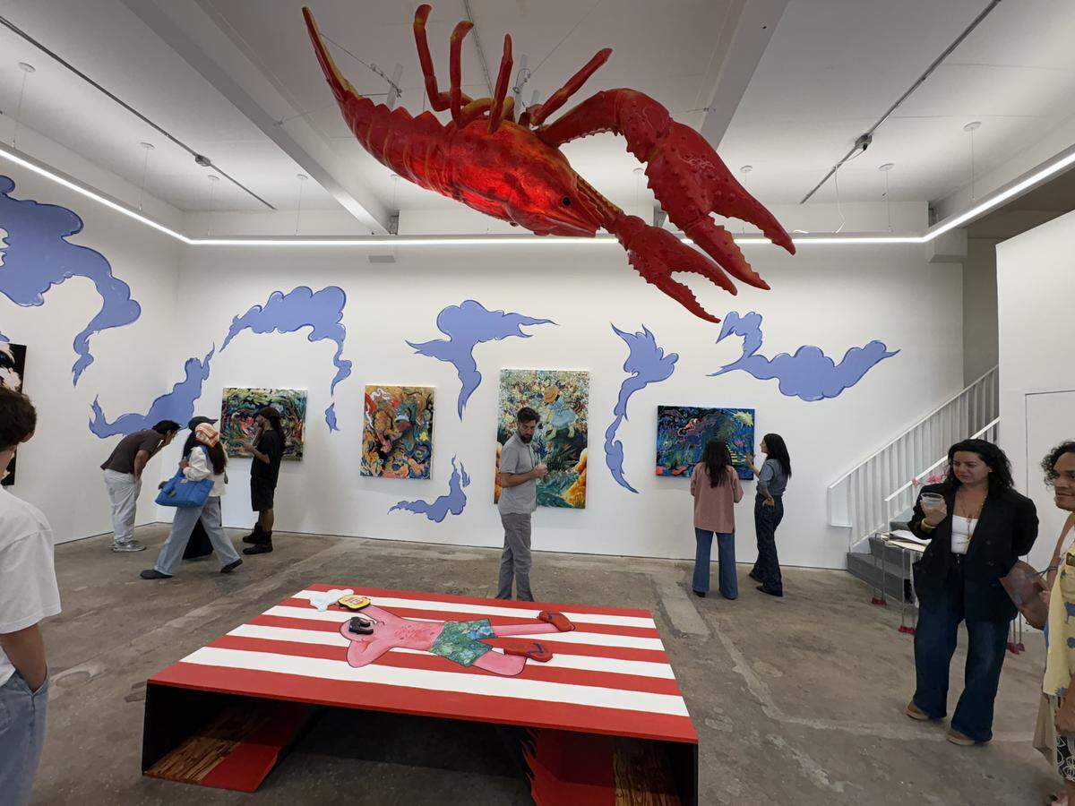 Muestra individual “The Best Show During Art Basel” de Susan Kim Alvarez.&nbsp;Obras en sala. KDR, Miami, 2025.&nbsp;