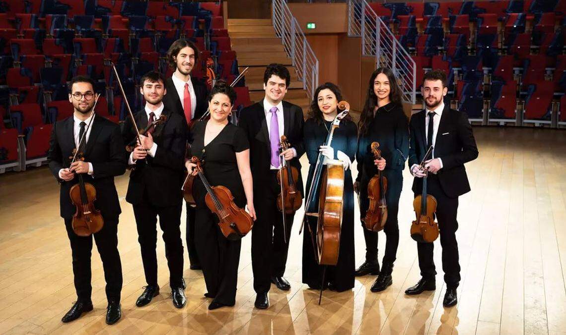 Cocierto West-Eastern Divan Ensemble&nbsp;Michael Barenboim en el Adrienne Arsht Center.