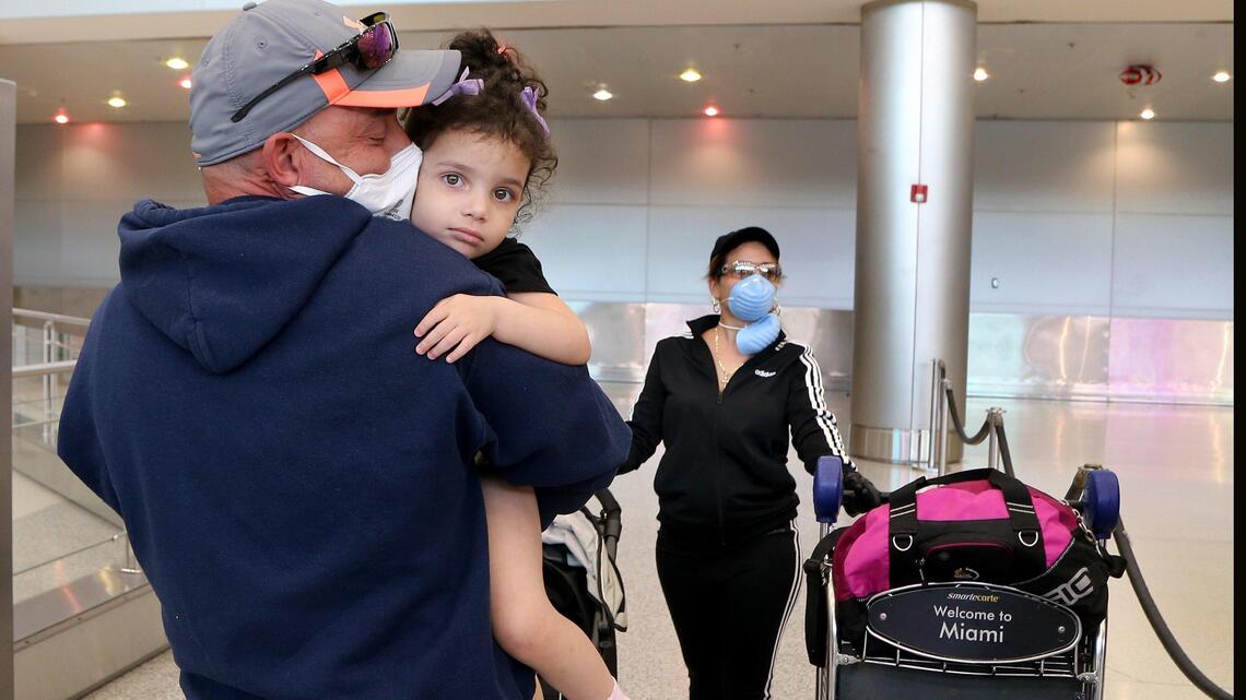 Stranded in Cuba by COVID-19, Cuban-American travelers return to Miami
