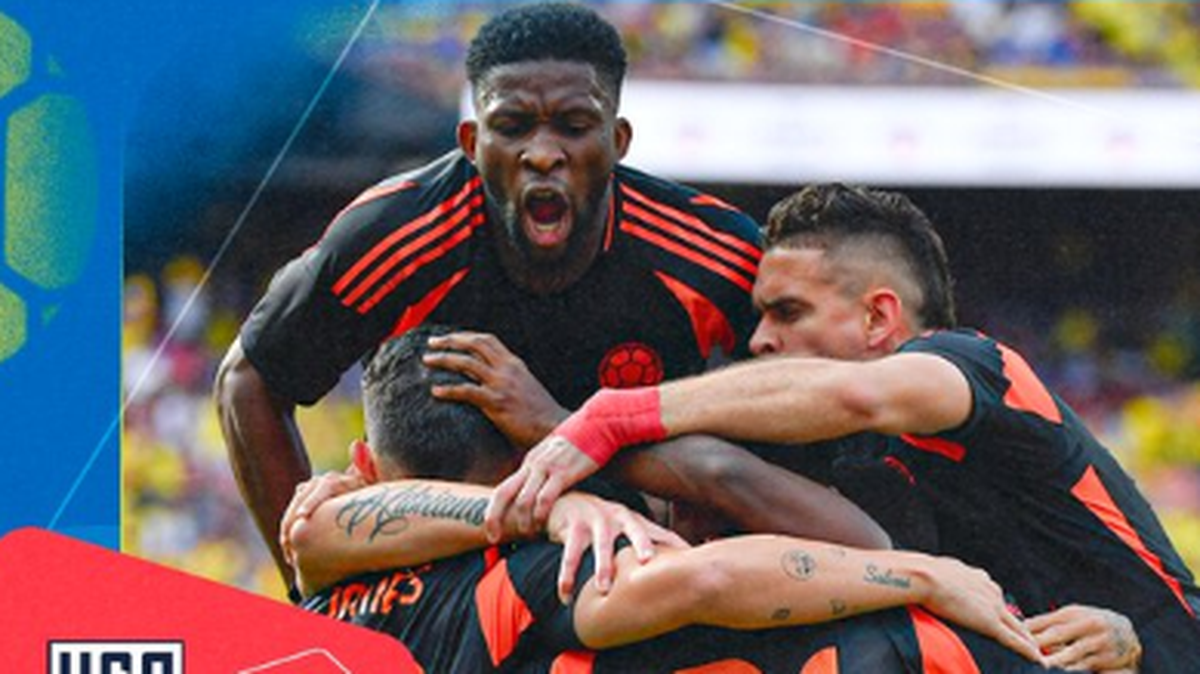 La selección de Colombia derrotó 5-1 a la de Estados Unidos en el partido amistoso celebrado el 8 de junio de 2024 en Maryland, Washington.