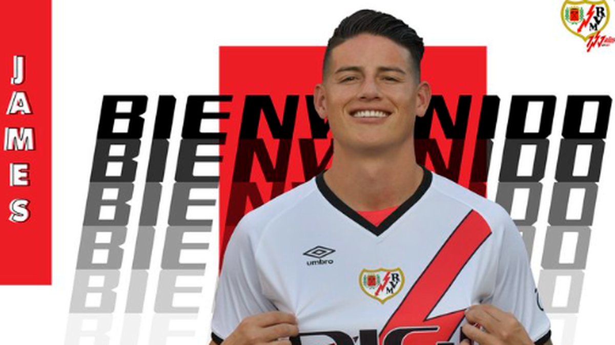 El club español Rayo Vallecano hizo oficial este lunes el fichaje del centrocampista colombiano James Rodríguez, exjugador del Real Madrid y que brilló el pasado mes de julio durante la Copa América.
