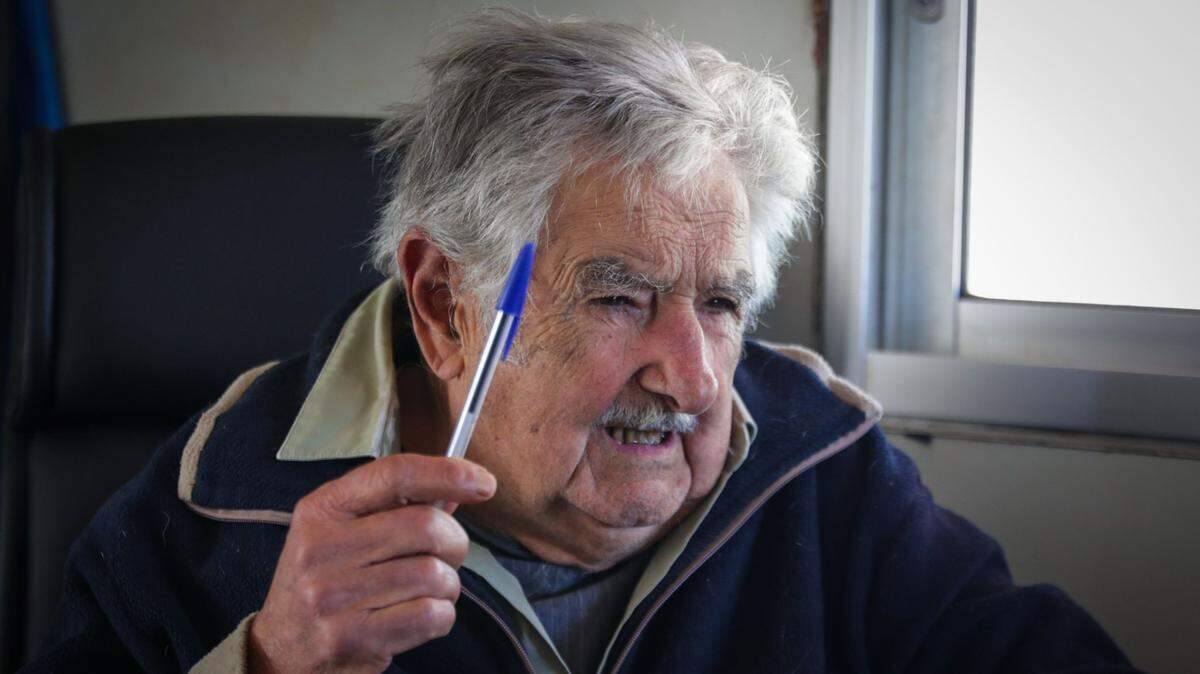 El expresidente de Uruguay, José “Pepe” Mujica, durante una entrevista con Efe en su finca en Montevideo, Uruguay, el 21 de octubre de 2020.