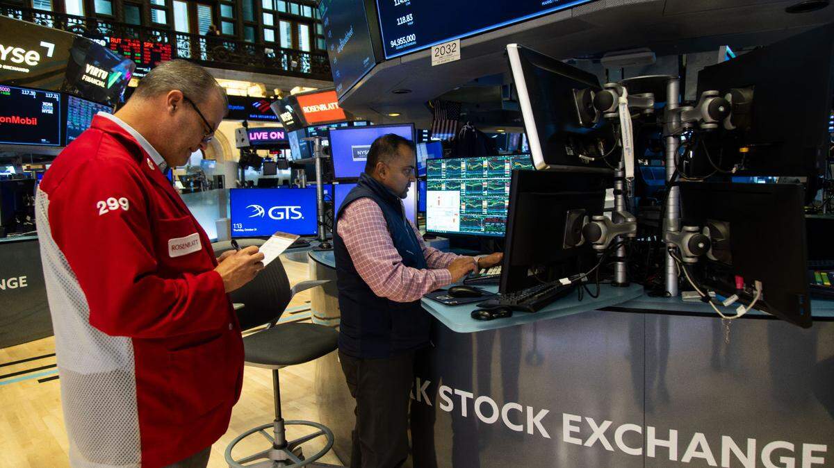 Vista de la Bolsa de Valores de Nueva York, el 1 de noviembre de 2024. Wall Street reaccionó favorablemente a la victoria de Donald Trump, y los mercados terminaron con excelentes cifras.