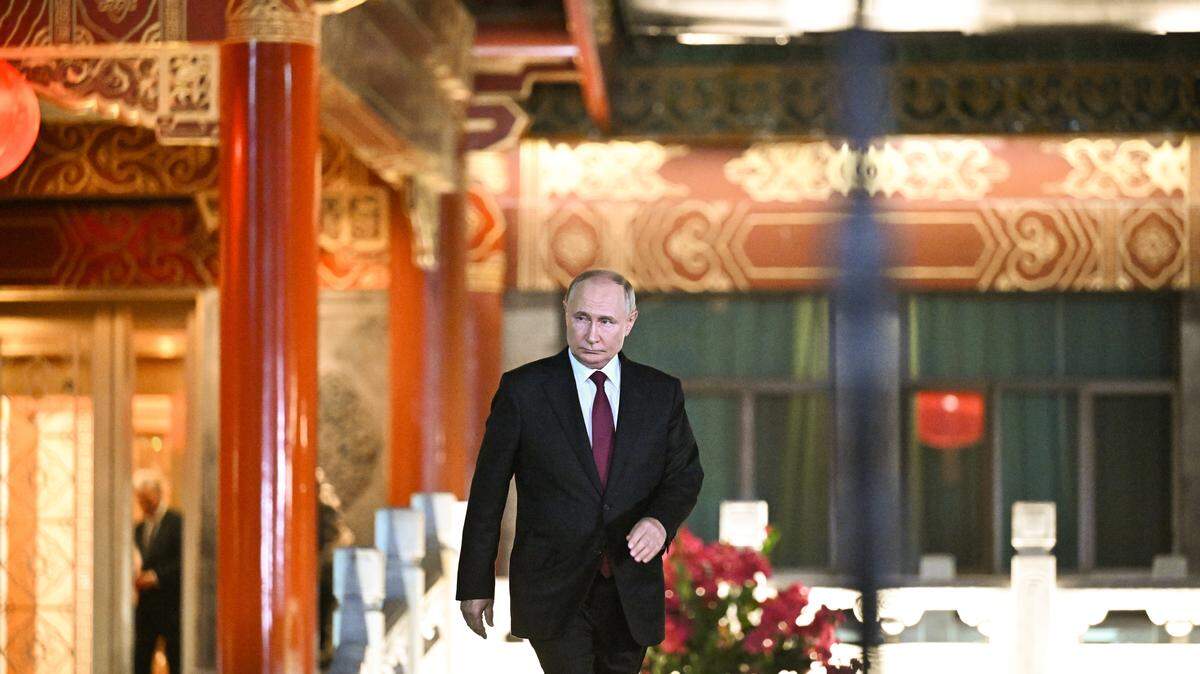 VLADIMIR PUTIN durante su visita a Pekín, China, el 3 de septiembre de 2025.