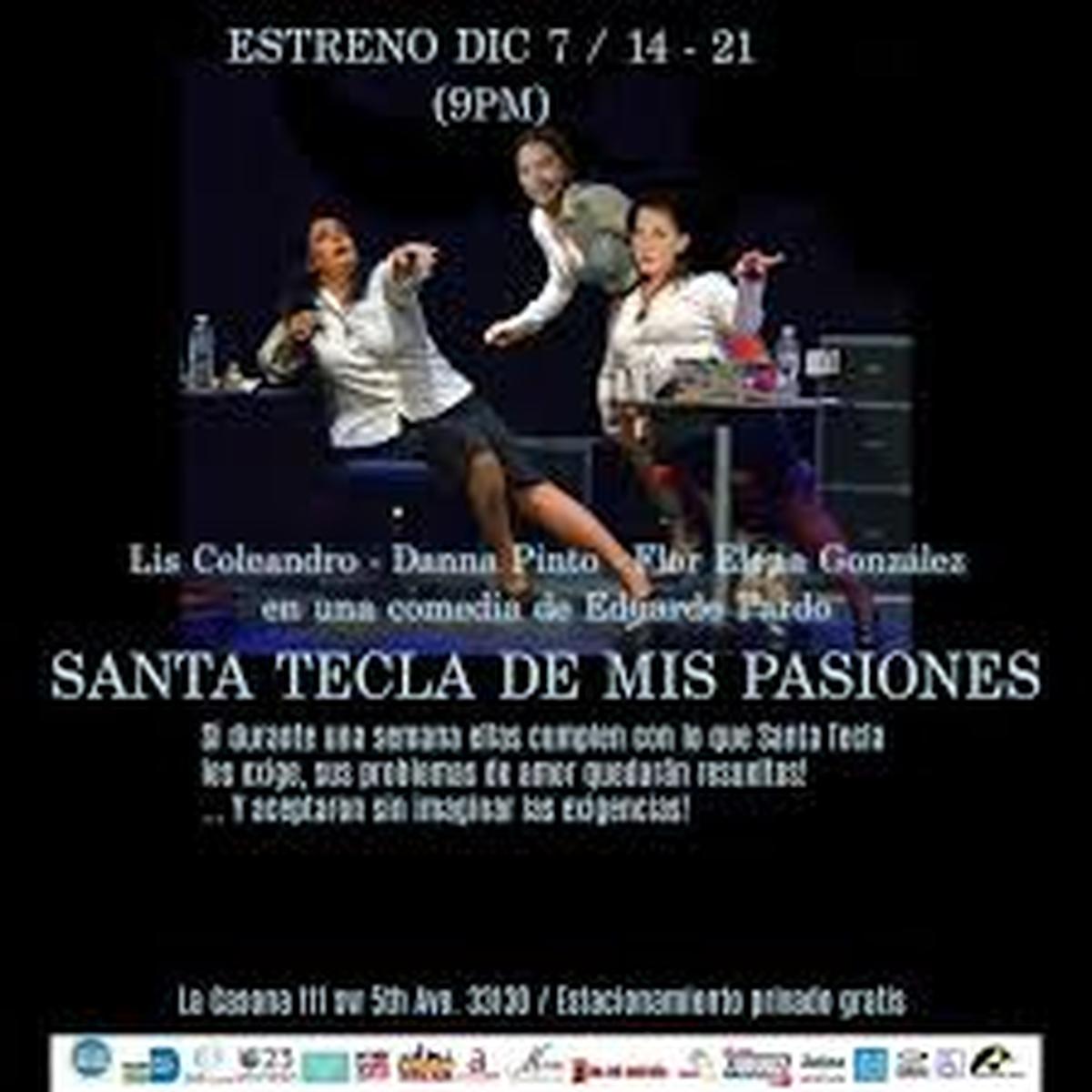 Teatro ‘Santa Tecla de mis pasiones’ en Creation Art Center.