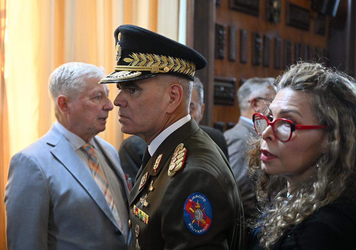 El Ministro de Defensa de Venezuela, Vladimir Padrino López.