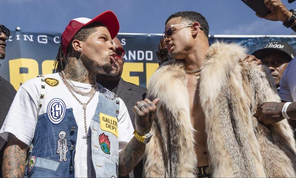 Alguna vez estuvieron a punto de enfrentarse y ahora parece que esa ruta de choque ha regresado entre Rolando Romero (der.) y Gervonta Davis, luego de que la Asociación Mundial del Boxeo ordenara esta pelea.&nbsp;