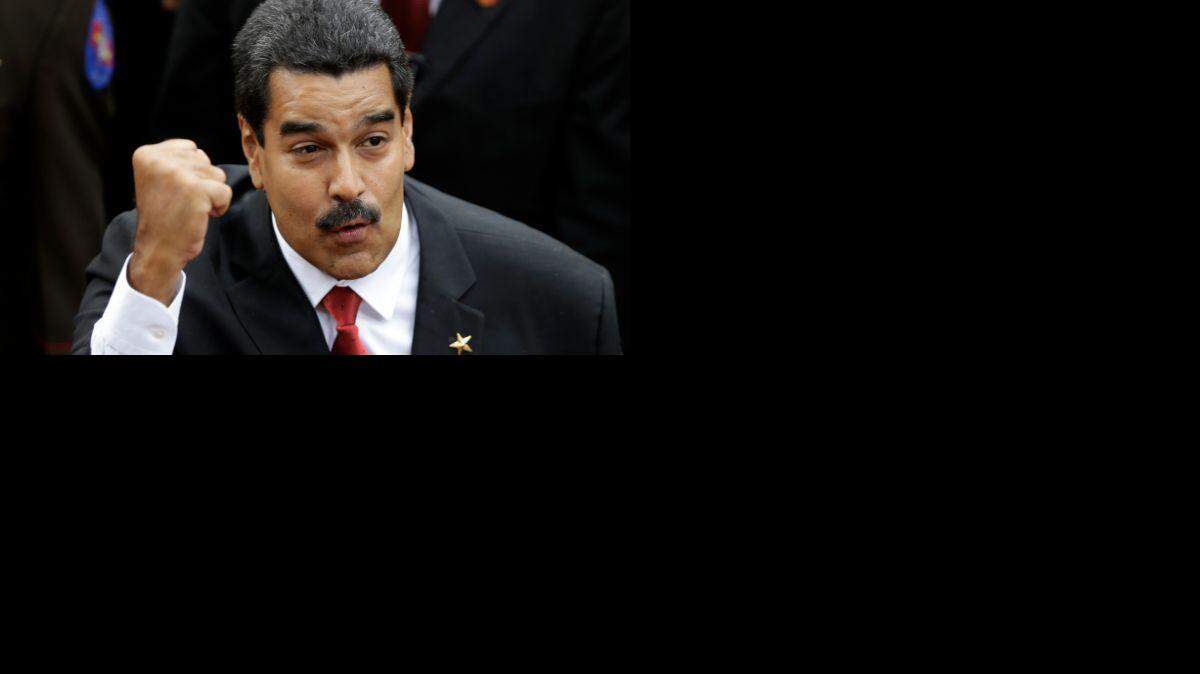 Nicolás Maduro. AP