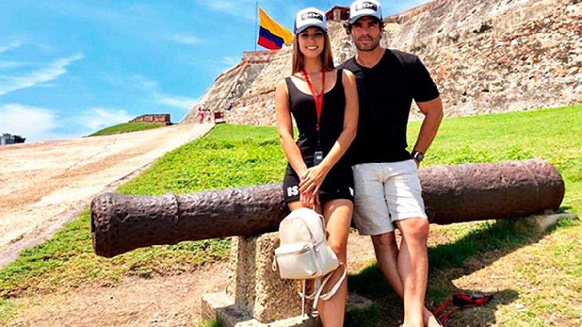 Kseniya Alexandrova y Eduardo Verástegui.