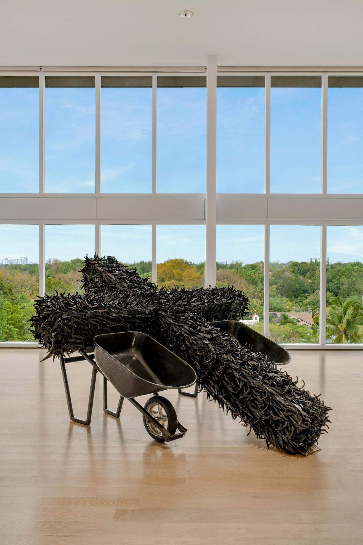 “Chakaia Booker: The Observance” runs through Oct. 31 at Institute of Contemporary Art - Miami.