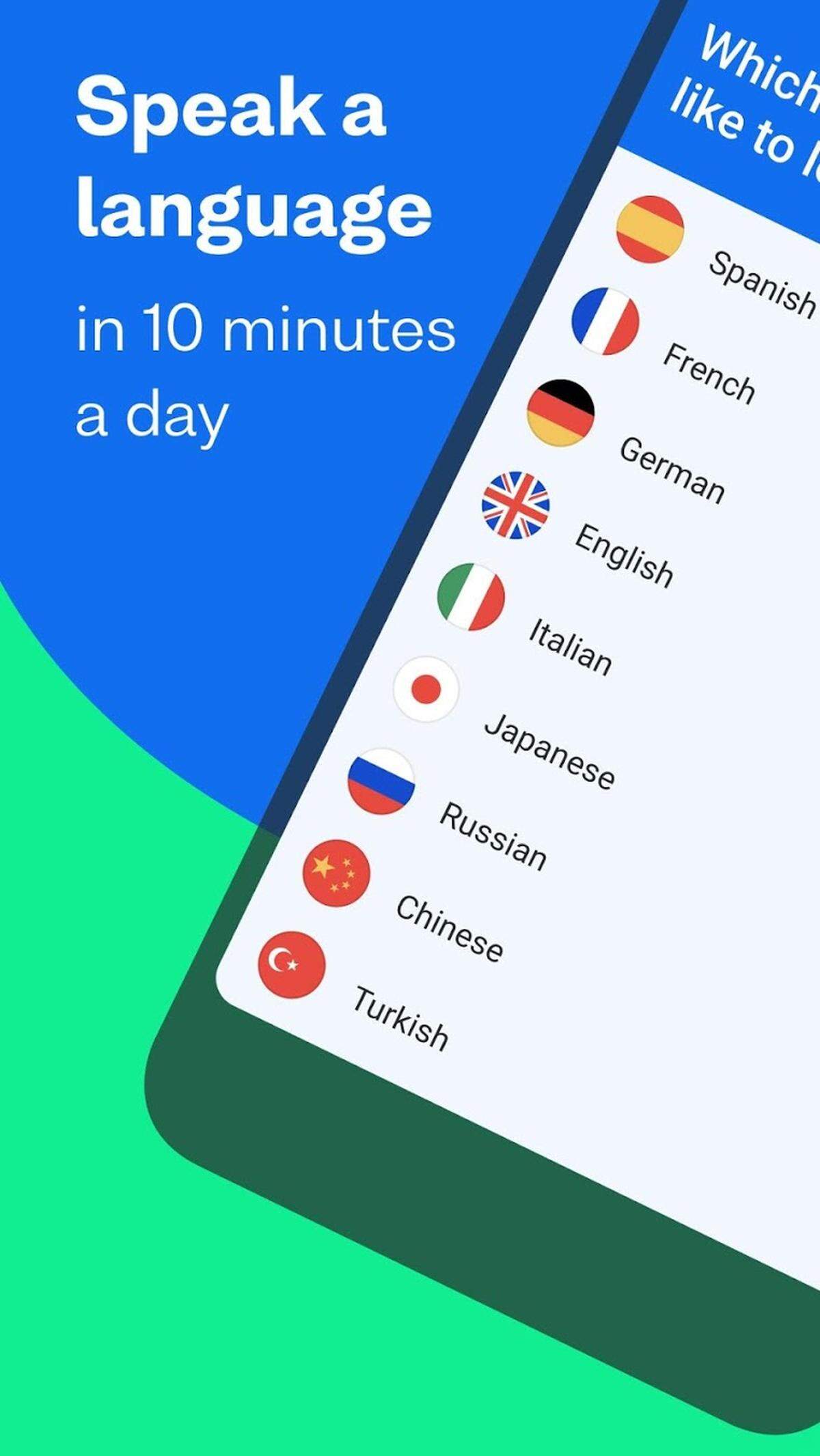La app Busuu ha ganado en popularidad y cuenta con doce idiomas para estudiar.