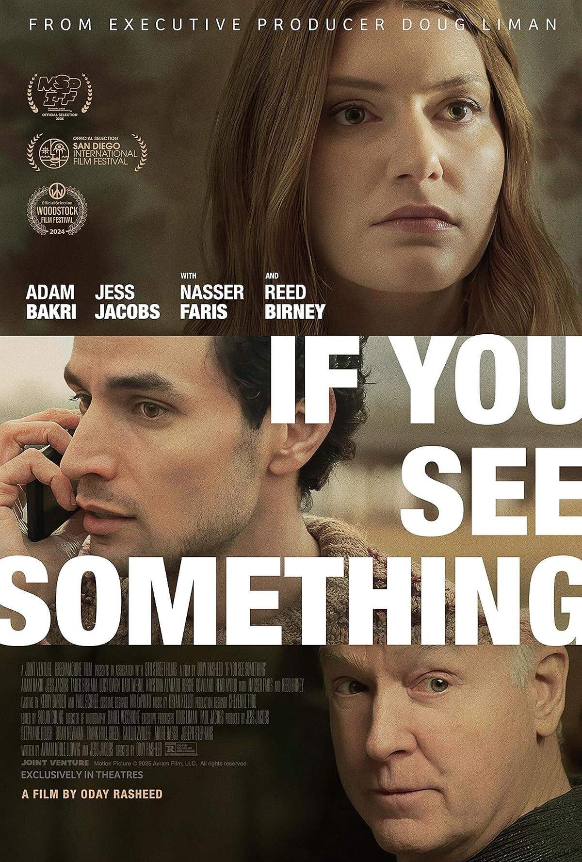 ‘If You See Something’ (2024), en Coral Gables Art Cinema. Drama romántico sobre un médico iraní que busca desesperadamente asilo en EEUU.
