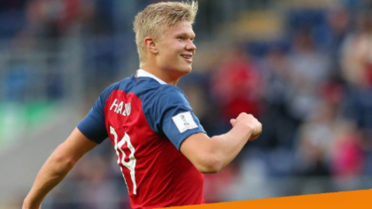 Erling Haland hizo nueve tantos, todo un récord en un Mundial Sub-20, en el triunfo de Noruega 12-0 ante Honduras.