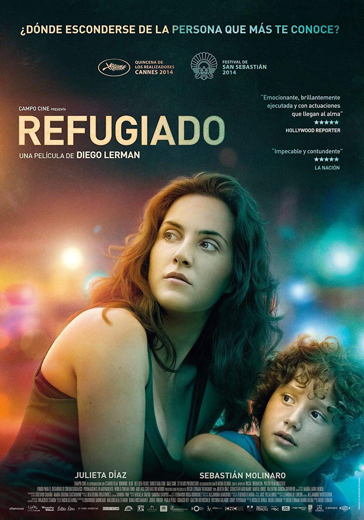 En Netflix la película dramática argentina ‘Refugiado’ (2014) del director Diego Lerman protagonizada por Julieta Díaz y Sebastián Molinaro.