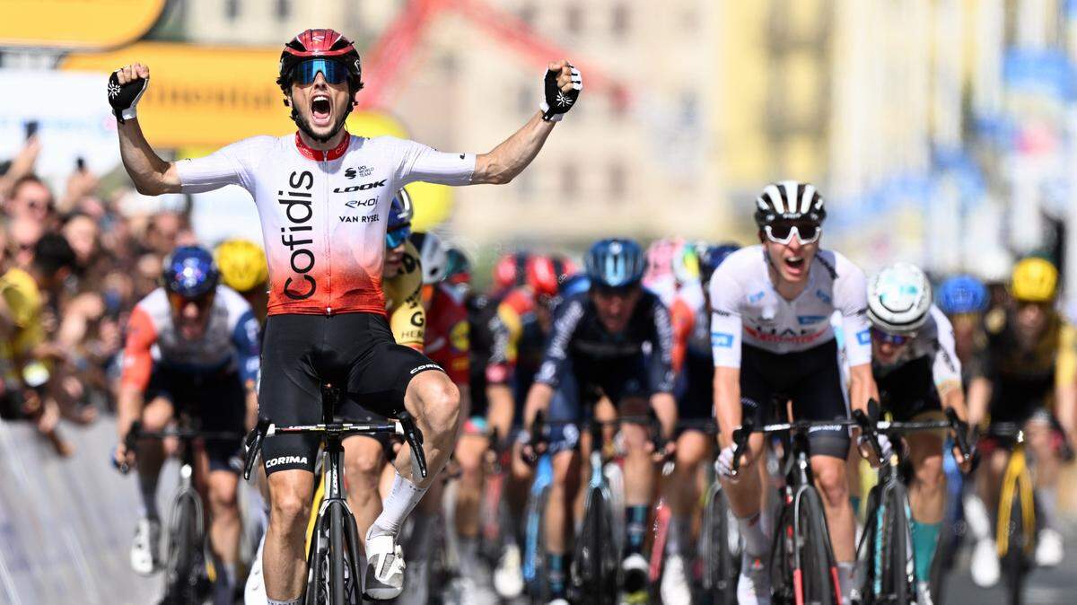 Un preciso ataque de Victor Lafay en el cierre de la etapa acabó con la sequía de 15 años sin victorias del equipo francés Cofidis en el Tour de Francia.