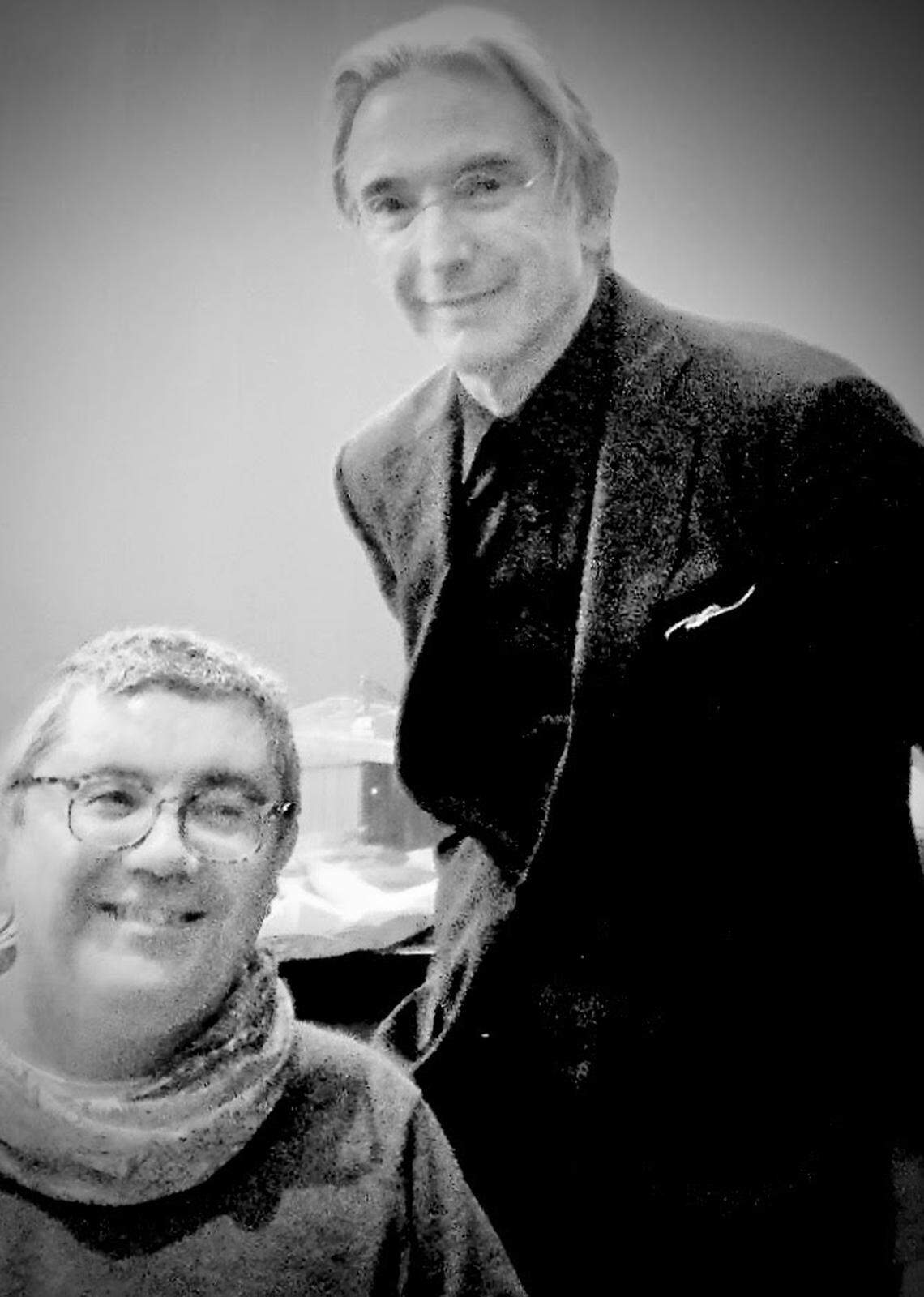 Sebastian Spreng (i) junto a Michael Tilson Thomas.    