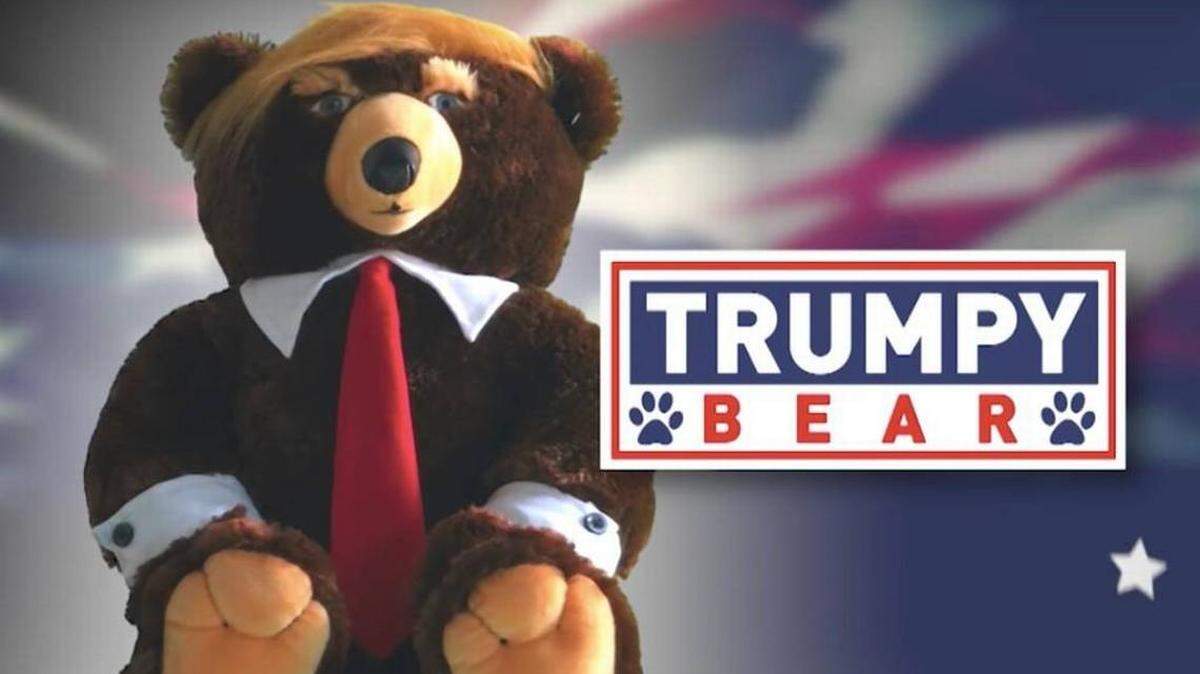 Un oso de peluche inspirado en el presidente Trump causa sensación en internet y televisión, al venderse decenas de miles de ejemplares del muñeco entre admiradores y críticos del Presidente.