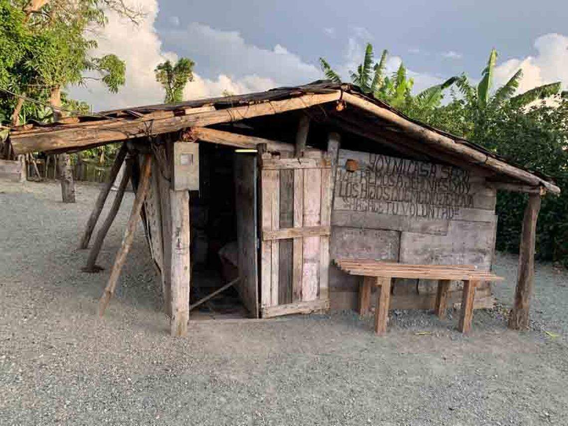 El hogar de Juan Bautista Cárdenas en Camagüey, al centro de Cuba