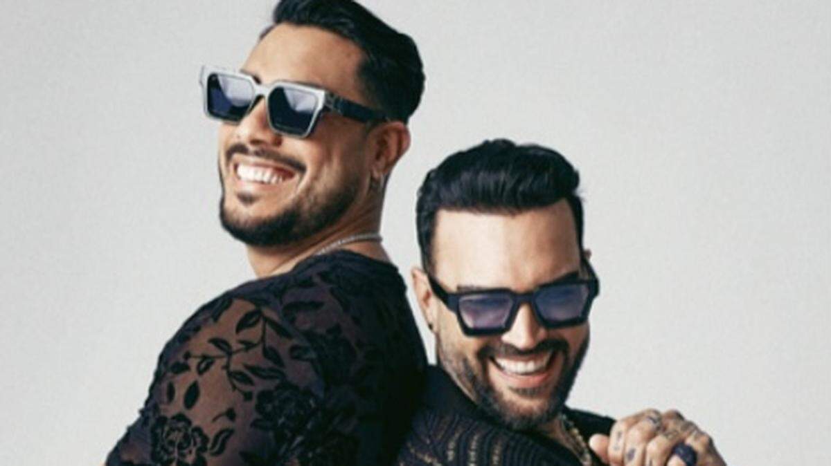 Los Borjas: Luis Fernando y Ronald Borjas.
