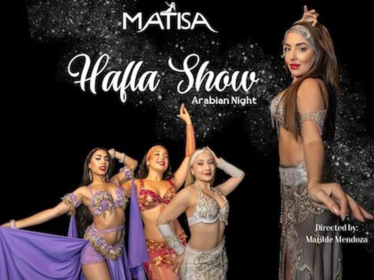 Matisa Hafla Show y la danza del Medio Oriente en el Teatro Trail.