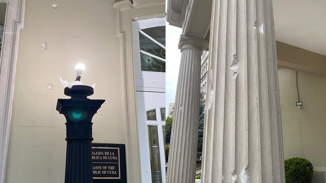 Cuba says attack on its embassy in Washington was a ‘terrorist act’