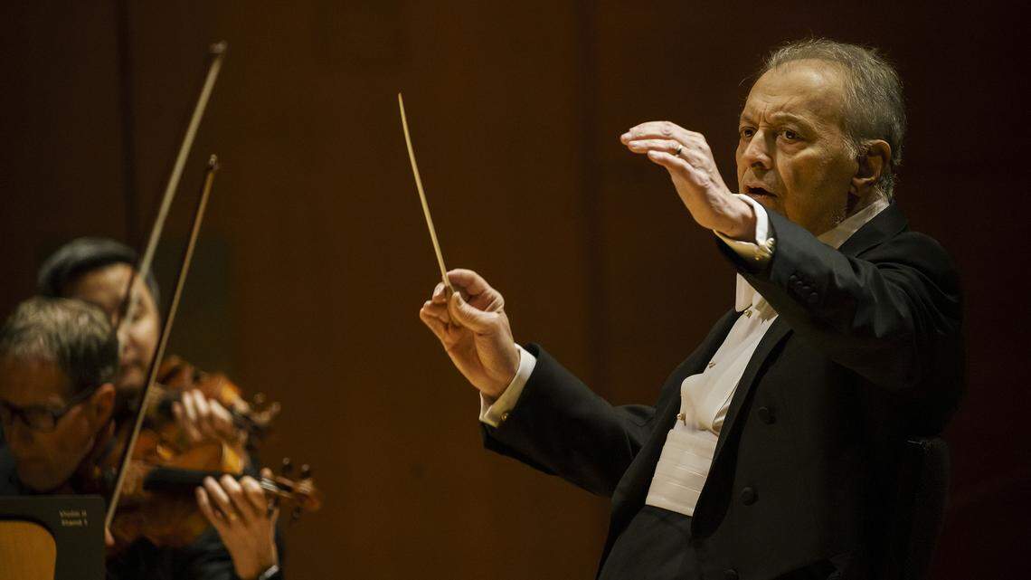 Israel Philharmonic Orchestra con Zubin Metha, en el John S. and James L. Knight Concert Hall del Adrienne Arsht Center, el 6 de febrero