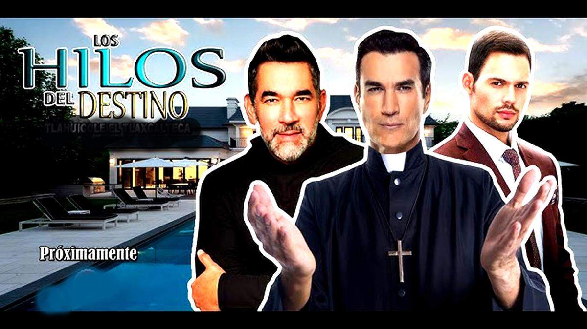 David Zepeda, Eduardo Santamarina y Emmanuel Palomares
