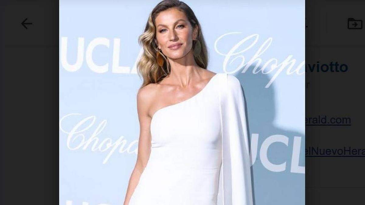 Supermodel Gisele Bündchen
