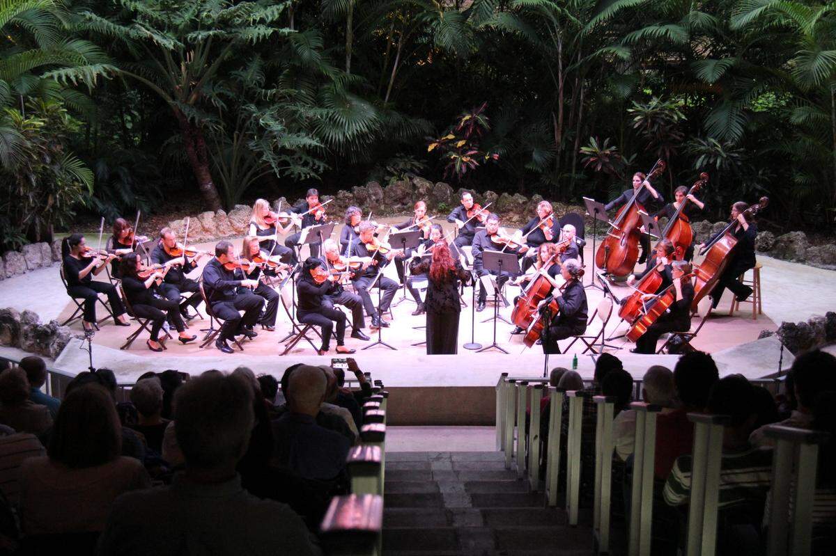 La temporada de la Orquesta de Miami arranca en febrero con dos conciertos muy especiales en un lugar siempre mágico: Pinecrest Gardens.