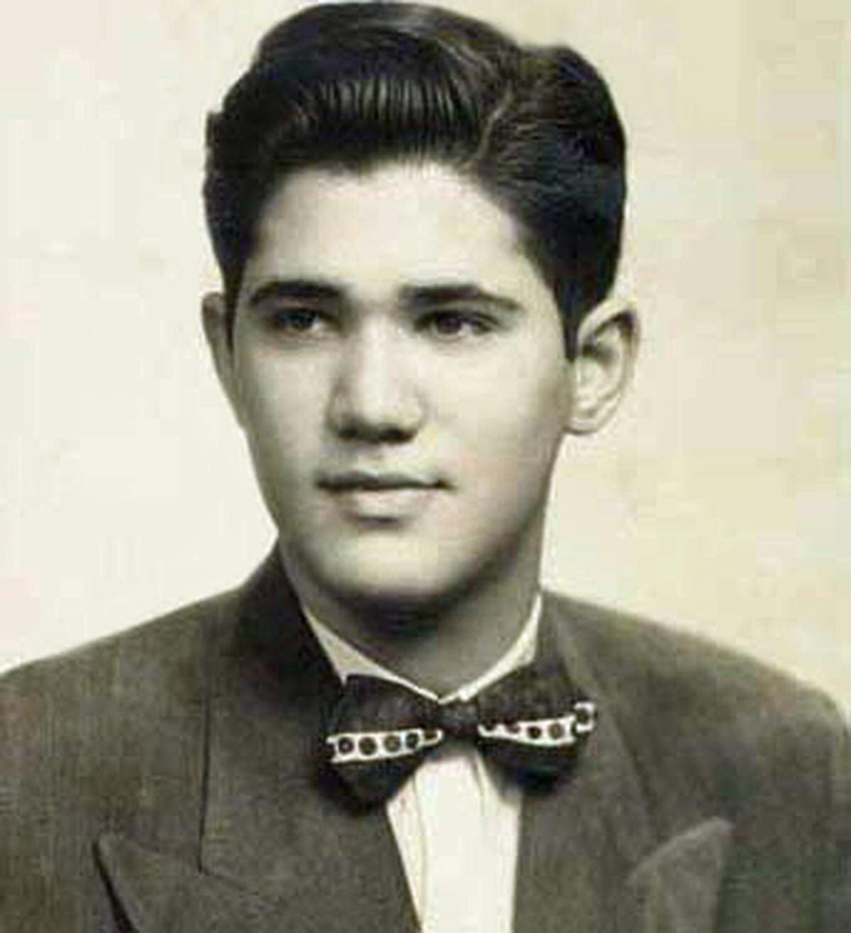 George Feldenkreis as a Law student at the University of Havana.