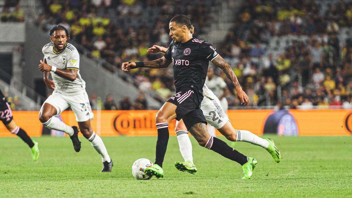 El Inter Miami cayó 1-0 ante Columbus Crew en el partido celebrado el 31 de agosto de 2022 en Ohio.