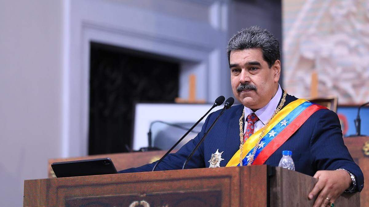 El presidente de Venezuela, Nicolás Maduro PRESIDENCIA DE VENEZUELA (Foto de ARCHIVO) 16/1/2022
