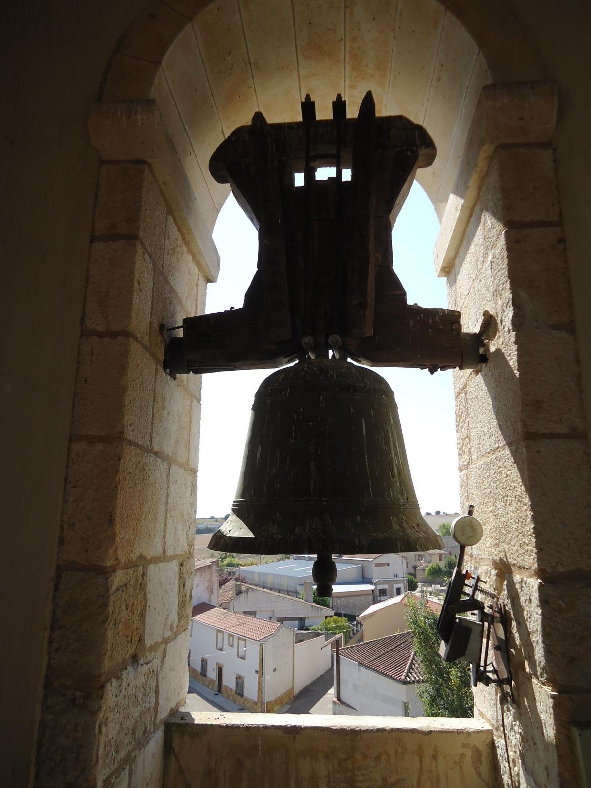 Vista de Cubillas de Santa Marta desde el campanario de la Iglesia.