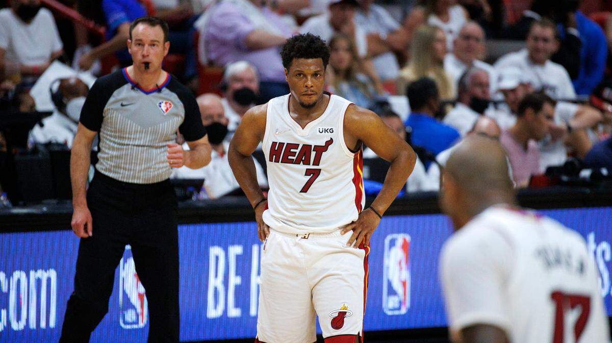 Foto de archivo. Con mucho ruido comercial en torno al Heat en esta temporada baja, el veterano armador Kyle Lowry se ha mantenido relativamente tranquilo.