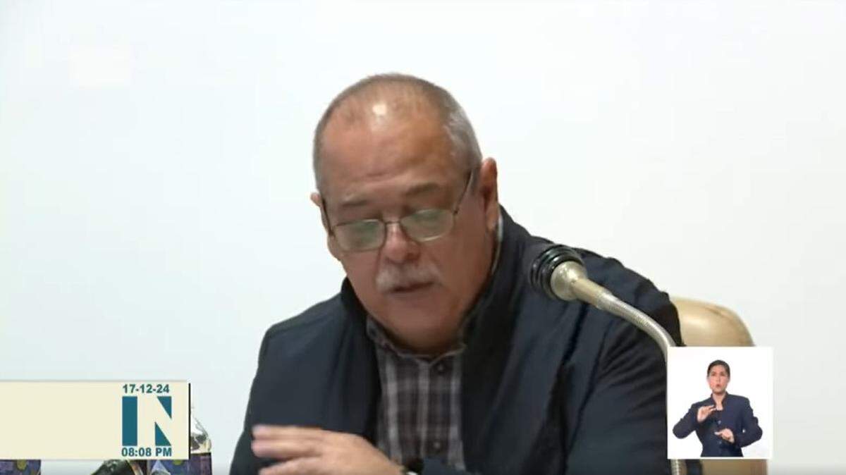 El ministro de Energía y Minas de Cuba, Vicente de la O Levy, explicó el plan del gobierno para aliviar los apagones, cuyo resultados se verán supuestamente en 2026.