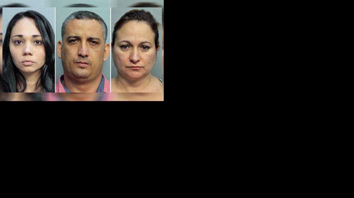 Ailyn Cuervo, Osvaldo García y Daymi Crespo