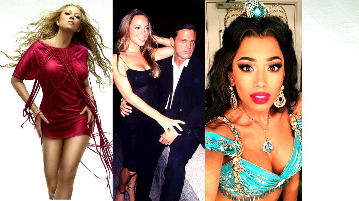Mariah Carey, Luis Miguel y Jade Ewen.