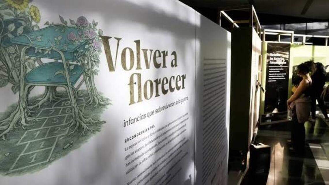 ‘Volver a florecer’, la exposición que pone rostro al reclutamiento infantil en Colombia